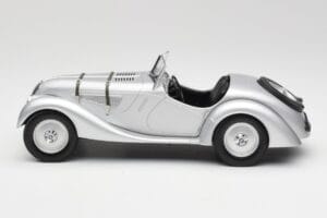 BMW 328 Srebrny Minichamps 1:18 155025030 Metal — zdjęcie 3 z 6