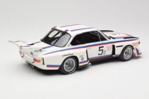 BMW 3.5 CSL E9 Gr.5 #5 K.W.M. Racing K. Miller / D. Cowart 6 Hours of Watkins Glen 1979 Minichamps 1:18 180792005 Metal — zdjęcie 3 z 8