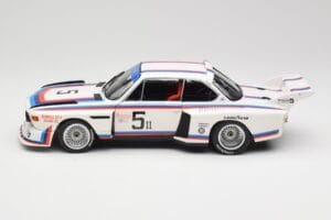 BMW 3.5 CSL E9 Gr.5 #5 K.W.M. Racing K. Miller / D. Cowart 6 Hours of Watkins Glen 1979 Minichamps 1:18 180792005 Metal — zdjęcie 4 z 8