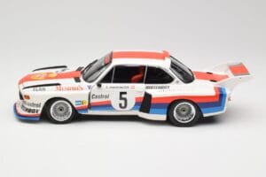 BMW 3.5 CSL E9 Gr.5 #5 S. Manhalter Winner Havirov Interseries 1977 Minichamps 1:18 180772005 Metal — zdjęcie 4 z 8