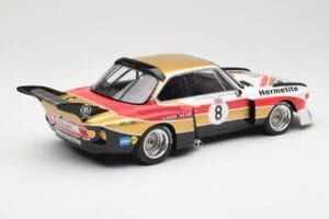 BMW 3.5 CSL E9 Hermetite #8 J. Fitzpatrick / T. Walkinshaw 1000 km Nurburgring 1976 Minichamps 1:18 155762608 Metal — zdjęcie 2 z 6