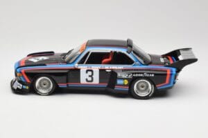 BMW 3.5 CSL E9 #3 A. de Fierlant / H. Grohs 6 Hours Silverstone 1976 Minichamps 1:18 155762603 Metal — zdjęcie 3 z 6