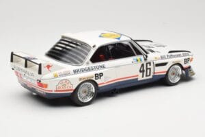 BMW 3.5 CSL E9 #46 Team Brock P. Brock / F. Muir / J. Aubriet 24 Hours of Le Mans 1976 Minichamps 1:18 153762646 Metal — zdjęcie 2 z 6