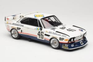 BMW 3.5 CSL E9 #46 Team Brock P. Brock / F. Muir / J. Aubriet 24 Hours of Le Mans 1976 Minichamps 1:18 153762646 Metal — zdjęcie 4 z 6