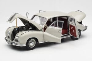 BMW 501 Cortina Szary AUTOart 1:18 80430393098 Metal — zdjęcie 2 z 8