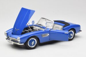 BMW 507 Touring Sport Kabriolet Niebieski Revell 1:18 8810-M1 Metal — zdjęcie 2 z 8