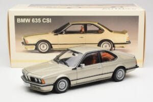 BMW 635 CSi E24 Bronzit Beige Metallic AUTOart 1:18 70523 Metal — zdjęcie 8 z 8