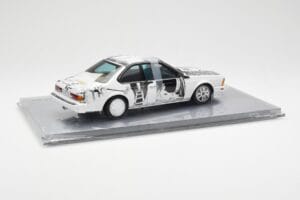 BMW 635 CSi E24 Art Car Robert Rauschenberg AUTOart 1:18 80430150924 Metal — zdjęcie 2 z 8