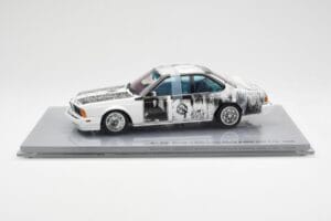 BMW 635 CSi E24 Art Car Robert Rauschenberg AUTOart 1:18 80430150924 Metal — zdjęcie 3 z 8