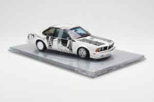 BMW 635 CSi E24 Art Car Robert Rauschenberg AUTOart 1:18 80430150924 Metal — zdjęcie 4 z 8