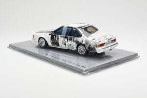 BMW 635 CSi E24 Art Car Robert Rauschenberg AUTOart 1:18 80430150924 Metal — zdjęcie 5 z 8