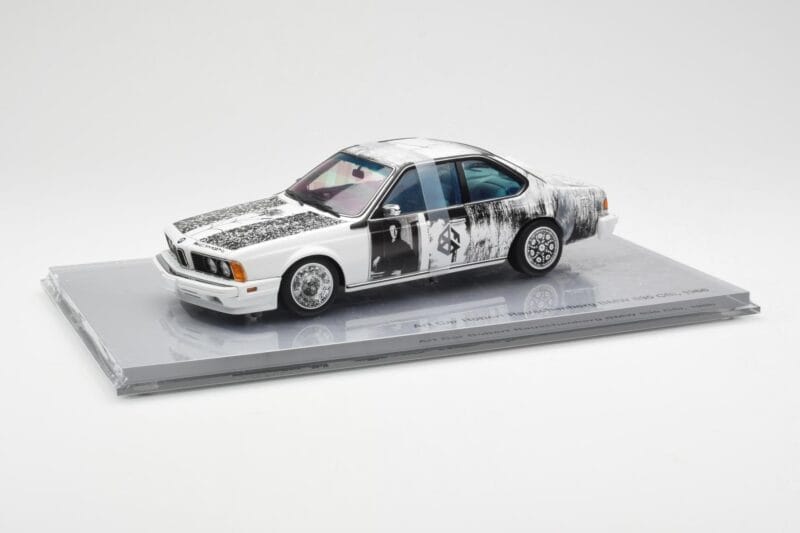 BMW 635 CSi E24 Art Car Robert Rauschenberg AUTOart 1:18 80430150924 Metal
