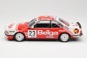 BMW 635 CSi E24 Belga Juma Racing M. Winkelhock / T. Regout 24 Hours of Spa 1985 Minichamps 1:18 155852523 Metal — zdjęcie 3 z 6