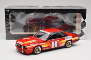BMW 635 CSi E24 #1 U. Felder / D. Hamelmann Auto Budde Winners 24 Hours of Nürburgring 1985 Minichamps 1:18 155852501 Metal — zdjęcie 6 z 6