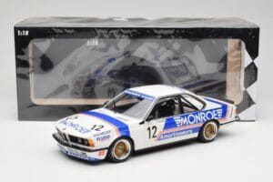 BMW 635 CSi E24 #12 C. Ballot-Léna / Deyne 500km Monza 1985 Minichamps 1:18 155852512 Metal — zdjęcie 6 z 6