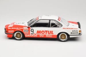 BMW 635 CSi E24 #9 Hollinger / P. Giroix Garage du Bac 24 Hours of Spa 1984 Minichamps 1:18 155842509 Metal — zdjęcie 3 z 6
