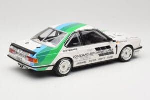 BMW 635 CSi E24 Vogelsang Automobile H. Grohs Winner Bergischer Löwe Zolder 1984 Minichamps 1:18 155842511 Metal — zdjęcie 2 z 6