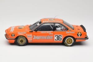 BMW 635CSi E24 Jagermeister #36 W. Brun / H. Grohs ETCC 1984 Minichamps 1:18 80430139185 Metal — zdjęcie 4 z 8