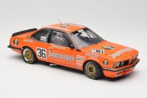 BMW 635CSi E24 Jagermeister #36 W. Brun / H. Grohs ETCC 1984 Minichamps 1:18 80430139185 Metal — zdjęcie 6 z 8