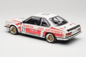 BMW 635CSi E24 Team Brun Motorsport #21 H. Grohs / T. Boutsen Spa 24 Hours 1985 Minichamps 1:18 155852521 Metal — zdjęcie 5 z 6