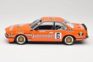 BMW 635CSi E24 Jagermeister #6 H. Stuck Bergischer Lowe Zolder DPM 1984 Minichamps 1:18 155842506 Metal — zdjęcie 3 z 6
