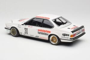 BMW 635CSi E24 Team Schnitzer Eterna #30 S. Bellof / S. Danner ETCC 1984 Minichamps 1:18 155832530 Metal — zdjęcie 5 z 6