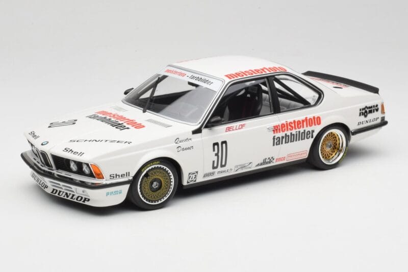 BMW 635CSi E24 Team Schnitzer Eterna #30 S. Bellof / S. Danner ETCC 1984 Minichamps 1:18 155832530 Metal