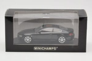 BMW 645i E63 Czarny Minichamps 1:43 80420393306 Metal — zdjęcie 5 z 5
