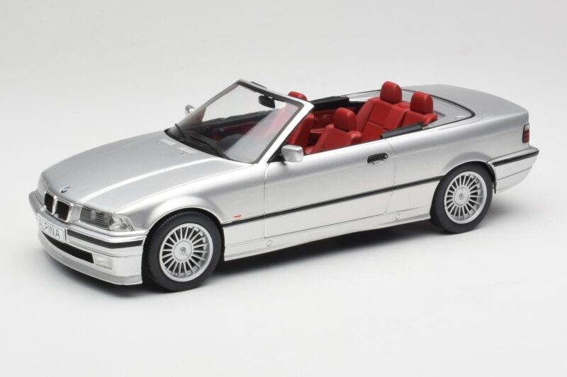 BMW Alpina B3 E36 3.2 Kabriolet Arctic Silver MCG 1:18 MCG18322 Metal
