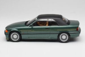 BMW Alpina B3 E36 3.2 Kabriolet Oxford Green MCG 1:18 MCG18321 Metal — zdjęcie 4 z 8