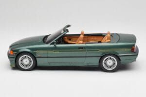 BMW Alpina B3 E36 3.2 Kabriolet Oxford Green MCG 1:18 MCG18321 Metal — zdjęcie 5 z 8