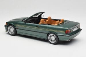 BMW Alpina B3 E36 3.2 Kabriolet Oxford Green MCG 1:18 MCG18321 Metal — zdjęcie 7 z 8