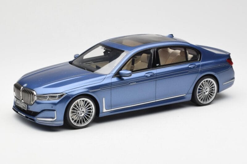 BMW Alpina B7 G12 Niebieski GT Spirit 1:18 GT465 Żywica