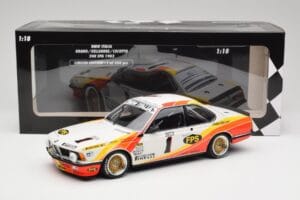 BMW 635CSi E24 BMW Italia #1 U. Grano / H. Kelleners Spa 1983 Minichamps 1:18 155832601 Metal — zdjęcie 6 z 6