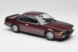 BMW 635 CSi E24 Karmesinrot Metallic Minichamps 1:18 155028105 Metal — zdjęcie 4 z 6