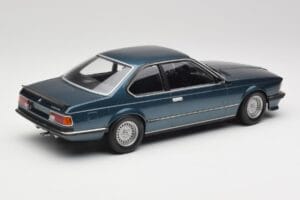 BMW 635 CSi E24 Petrol Blue Metallic Minichamps 1:18 155028108 Metal — zdjęcie 2 z 6