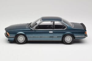BMW 635 CSi E24 Petrol Blue Metallic Minichamps 1:18 155028108 Metal — zdjęcie 3 z 6