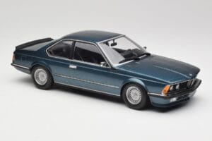 BMW 635 CSi E24 Petrol Blue Metallic Minichamps 1:18 155028108 Metal — zdjęcie 4 z 6