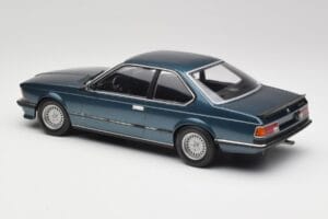 BMW 635 CSi E24 Petrol Blue Metallic Minichamps 1:18 155028108 Metal — zdjęcie 5 z 6