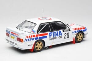 BMW E30 M3 #20 M. Duez / A. Lopes 1000 Lakes Rally 1989 IXO 1:18 18RMC132 Metal — zdjęcie 2 z 6