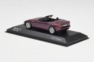 BMW Z1 E30 Fioletowy Metalik Minichamps 1:43 400020101 Metal — zdjęcie 3 z 5