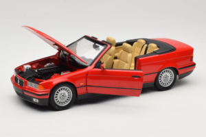 BMW 3 Series E36 Kabriolet Czerwony UT Models 1:18 BMW005 Metal — zdjęcie 2 z 8