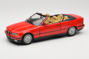 BMW 3 Series E36 Kabriolet Czerwony UT Models 1:18 BMW005 Metal