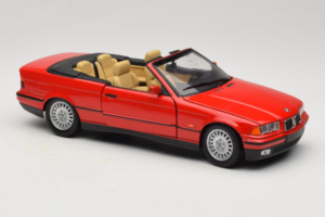 BMW 3 Series E36 Kabriolet Czerwony UT Models 1:18 BMW005 Metal — zdjęcie 6 z 8