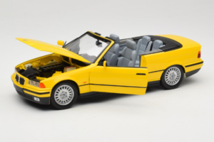 BMW 3 Series E36 Kabriolet Żółty UT Models 1:18 BMW007 Metal — zdjęcie 2 z 8