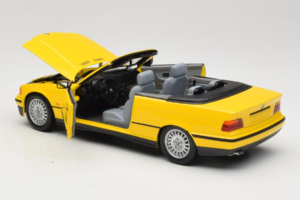 BMW 3 Series E36 Kabriolet Żółty UT Models 1:18 BMW007 Metal — zdjęcie 5 z 8