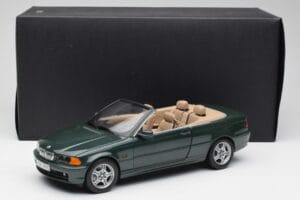 BMW 3 E46 Kabriolet Zielony Kyosho 1:18 80430009757 Metal — zdjęcie 8 z 8