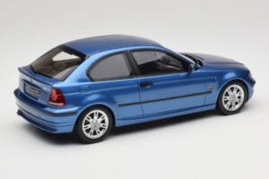 BMW 318ti E46 Compact Estoril Blue Otto 1:18 OT462 Żywica — zdjęcie 2 z 6