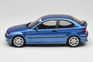 BMW 318ti E46 Compact Estoril Blue Otto 1:18 OT462 Żywica — zdjęcie 3 z 6