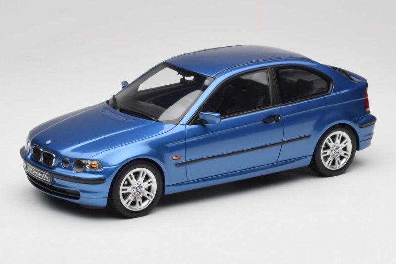 BMW 318ti E46 Compact Estoril Blue Otto 1:18 OT462 Żywica
